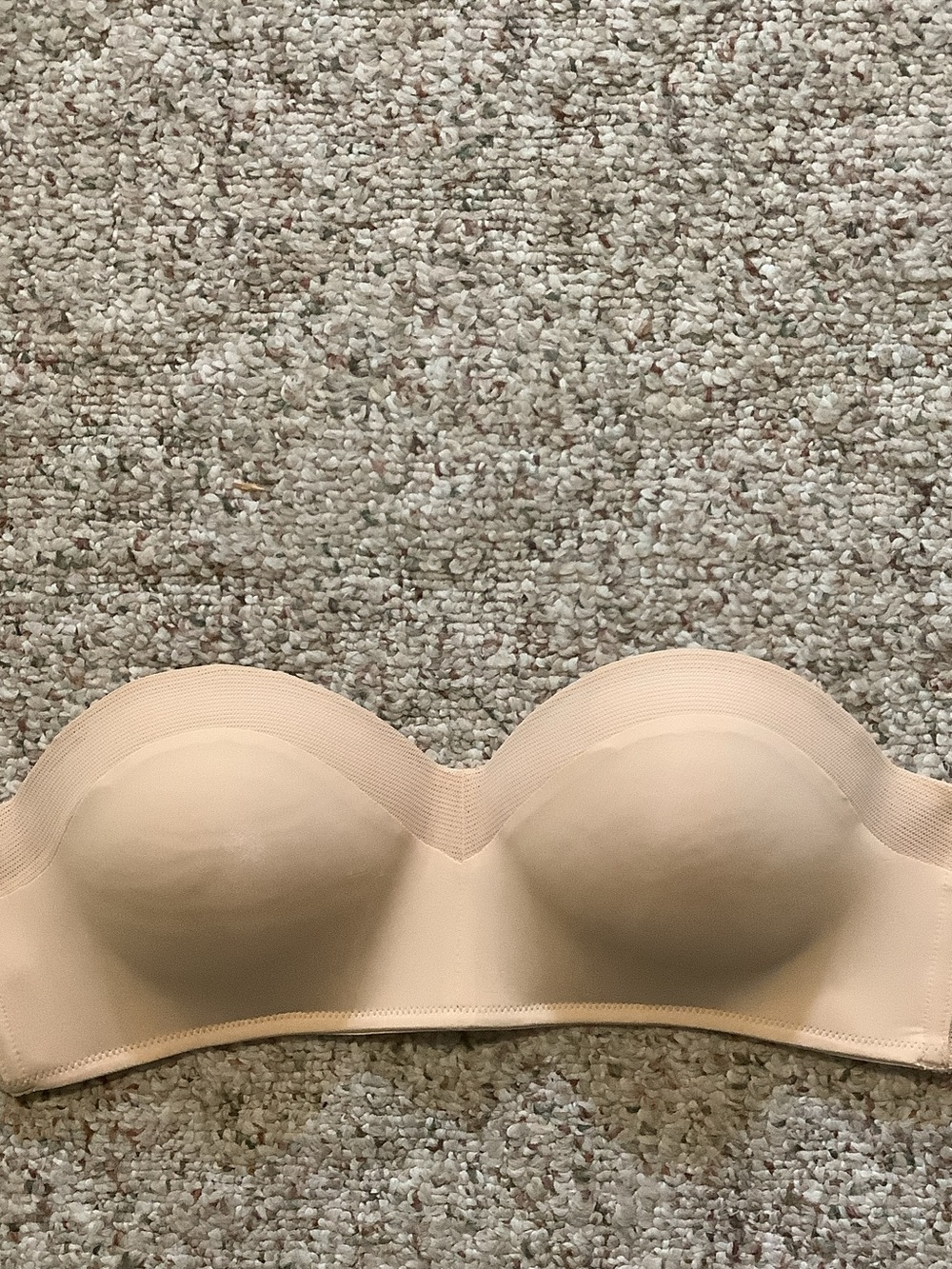 Lively Strapless Bandeau Bra in Nude